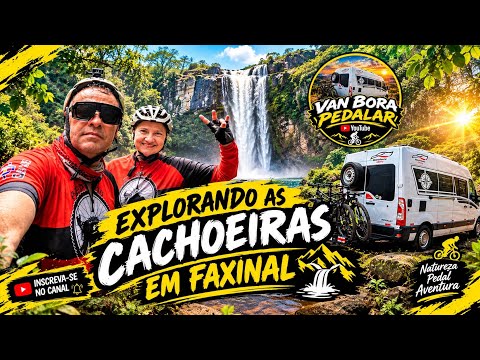 Explorando as cachoeiras em Faxinal Pr