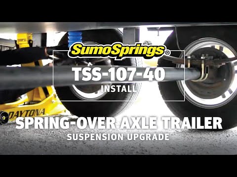 Simple Trailer Suspension Upgrade | Trailer SumoSprings TSS-107-40 Install