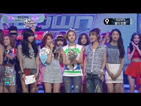 130704 4Minute - MC Ending & Sister No.1 + Encore @M! CountDown