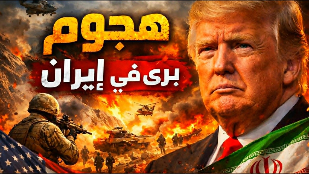 هجوم بري في إيران