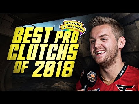 BEST CS:GO PRO CLUTCHES OF 2018! (200 IQ PLAYS & INSANE FLICKS)