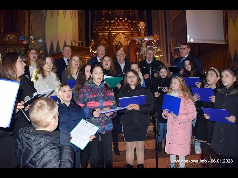 "Śpiewajcie i grajcie Mu..." koncert w kościele parafialnym w Sękowej