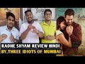 Radhe Shyam Review Hindi | By Three Idiots Of Mumbai | Prabhas, Pooja Hegde