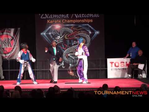 Morgan Plowden vs Rae Lynn Perkins Women's Fighting Overall Grands at Diamond Nationals 2013