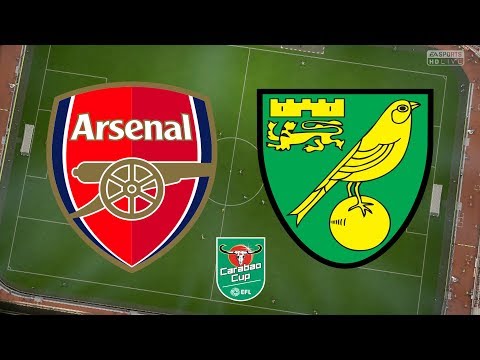 Carabao Cup 2017/18 - Arsenal Vs Norwich - 24/10/17 - FIFA 18