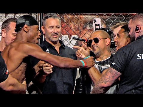 King Kenny vs. Anthony Taylor • FULL WEIGH IN & FACE OFF | DAZN & Misfits Boxing