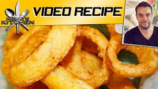 How to make Onion Rings - Video Recipe