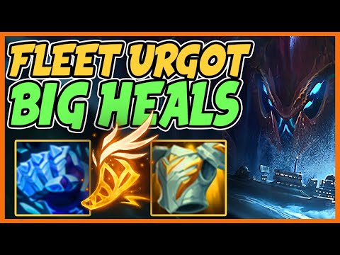 I Became a HEALING MACHINE with fleet footwork! [Urgot Vs Graves Masters Elo] - League of Legends