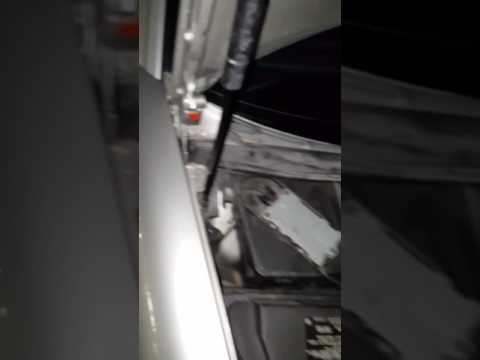 W210 e55amg How to open your hood .