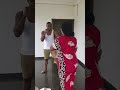 Femi Adebayo and Wife in hot fight