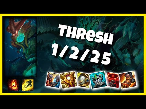 Thresh 11.2 Gameplay Challenger Replay S11 Support (1/2/25) - BR
