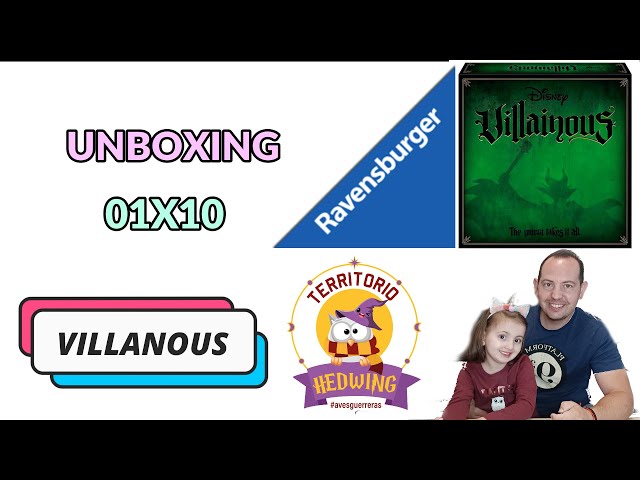 Vídeo relacionado con Ravensburger - Disney Villainous, Juego de Estrategia a Partir de 10 años