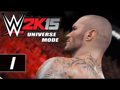 WWE 2K15 - WWE Universe Mode - Let's Play - Part 1 - "April Week 1, Raw" | DanQ8000