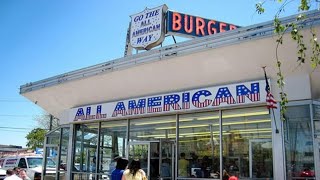 Walk to enjoy some tasty burgers at All American Hamburger