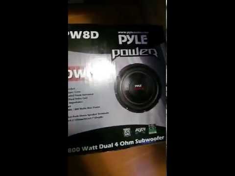 Bazooka BT8024DVC blown subwoofer can be replaced with Pyle 8" woofer $20 from Walmart