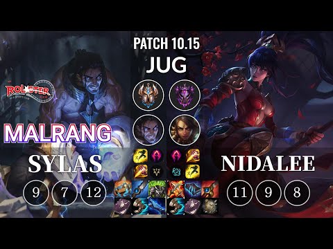 KT Malrang Sylas vs Nidalee Jungle - KR Patch 10.15