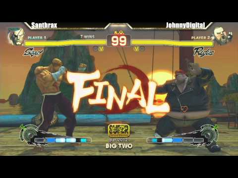 SSF4 AE 2012 Santhrax vs JohnnyDigital - Big Two #8 Tournament