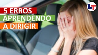5 ERROS MAIS COMUNS DE QUEM ESTÁ APRENDENDO A DIRIGIR #DirigirEuPosso #LegTransito