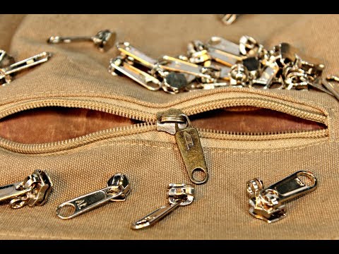 How to fix a broken or separated zipper