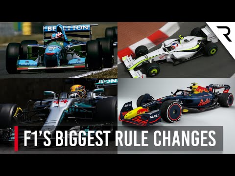 The biggest technical rule changes in Formula 1 history