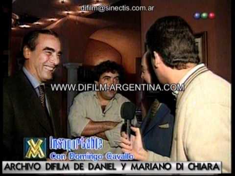 "Insoportable" con Domingo Felipe Cavallo y Guillermo Franco (1998) difilm