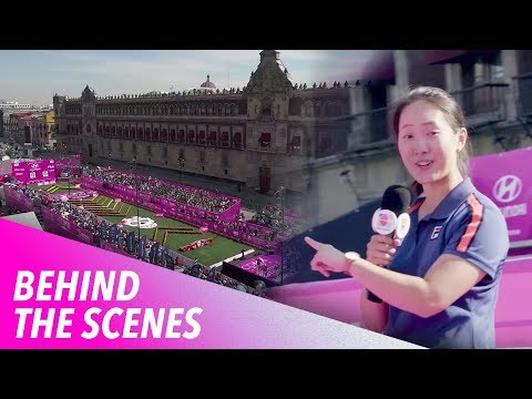 Behind the scenes at the World Championships in Mexico City