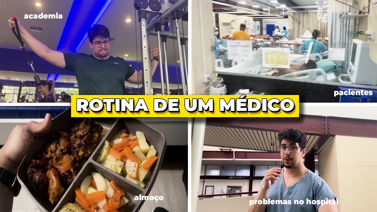 como é a ROTINA de um MÉDICO?