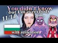 YOU DIDN'T KNOW Bulgarian Dub (with animation) || Hazbin Hotel Songs
