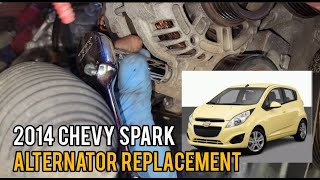 Chevy Spark 1.2L Alternator Replacement