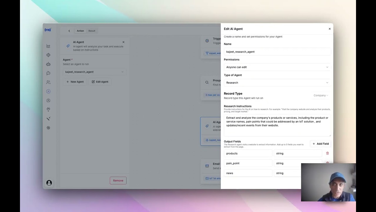 marketbetter.ai: New Research AI Agent Feature - Extract Website Intelligence for Sales