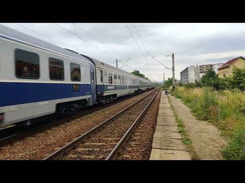 Primul IRN 1932 Oradea - Mangalia din 2023 se întâlnește cu IR 1830 Galați - Cluj Napoca în Clujana