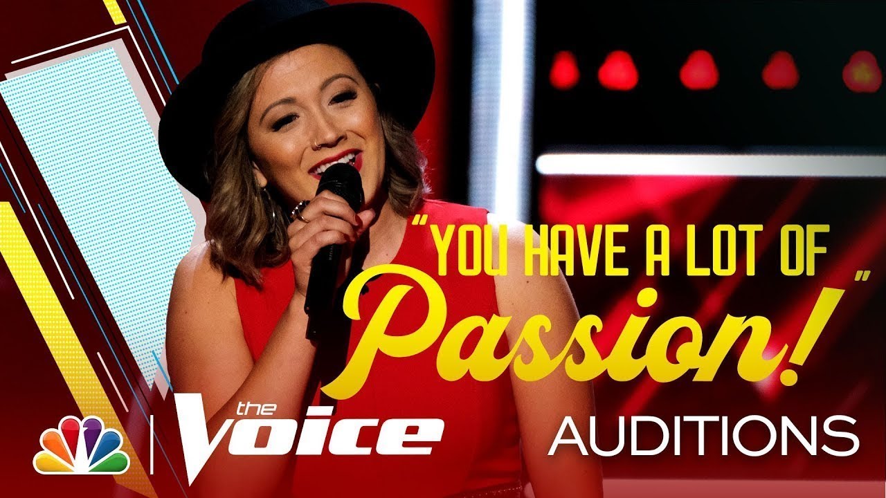 Lauren Hall sing "One and Only" on The Blind Auditions of The Voice 2019