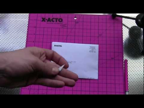 Gold X-Acto Knife Blade Review