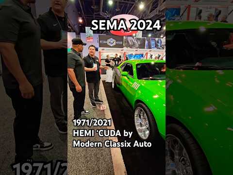 Modern Classix Auto bringing you classic ‘cuda style to modern vehicles #HEMI #HEMIcuda #SEMA2024