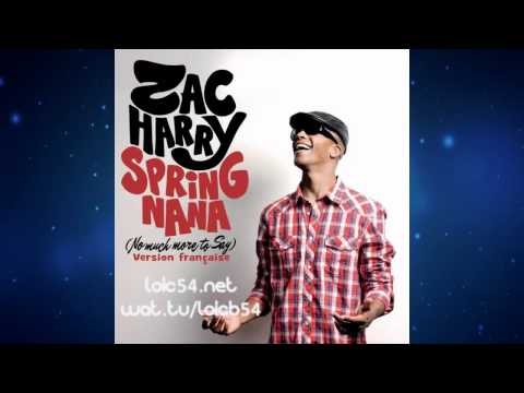Zac Harry- Spring Nana (No Much More To Say) (French radio edit)