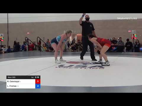 73 Kg Rr Rnd 2 - Rose Cassioppi, IL Vs Lillian Freitas, CA