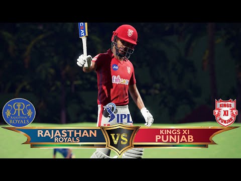 IPL 2020 - Match 9 - Rajasthan Royal vs Kings XI Punjab - Cricket 19 Prediction [4K]