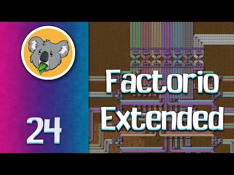 Factorio Extended Megabase #24 - Modded Factorio Gameplay