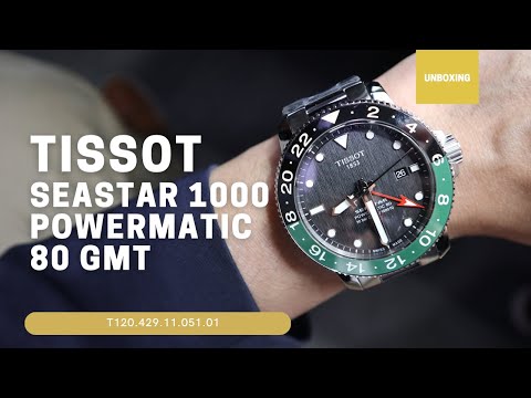 Tissot Seastar 1000 Powermatic 80 GMT T1204291105101