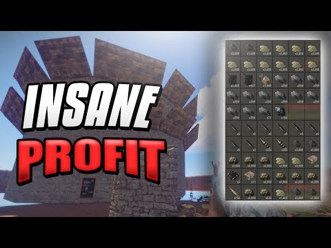 INSANE PROFIT FROM HUGE BASE - MY BEST RAID EVER! (RUST RAIDS)