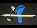 How To Make F1 Air Balloon Powered Car Air Ballon Car