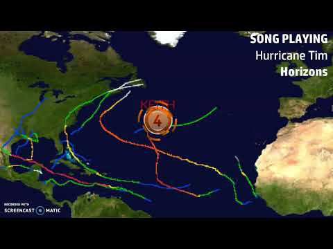 1988 Atlantic (But Stronger) Hurricane Season Animation (REUPLOADED)