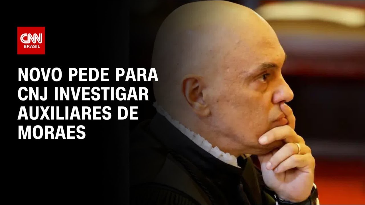Novo pede para CNJ investigar auxiliares de Moraes | CNN 360º