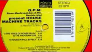 G.P.M. , Steve Mantovani, Dan-E-MC, Daniele Mad - House In Full Effect