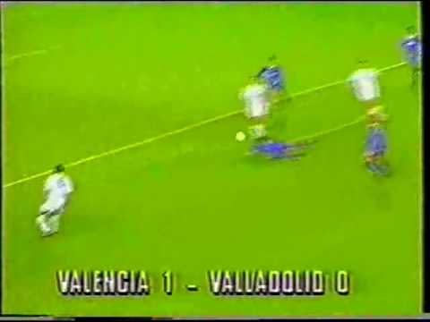 Valencia CF 1   0 Real Valladolid (Liga 1991-1992)