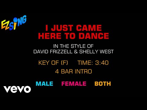 I Just Came Here To Dance - David Frizzell