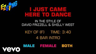 Shelly West &amp; David Frizzell - I Just Came Here To Dance (Karaoke)
