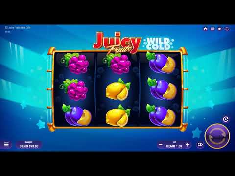 Juicy Fruits Wild Cold – Video Gameplay