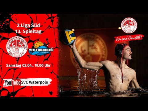 SV Cannstatt vs. VfB Friedberg | 02.04., 19.00 Uhr | SVC Waterpolo