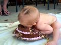 First Birthday Cake - Funny Baby 